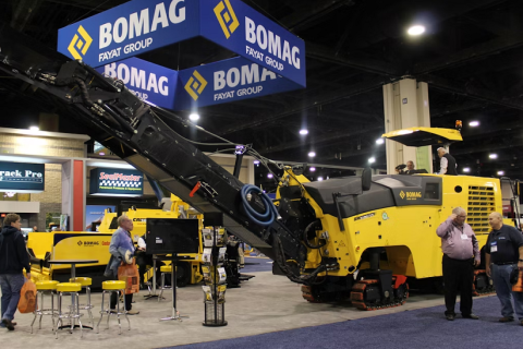 美国道路交通工程建设展览会展会现场图片