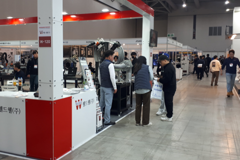韩国仁川焊接切割及激光设备展览会展会现场图片