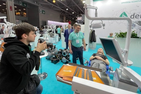 俄罗斯莫斯科口腔牙科展览会展会现场图片