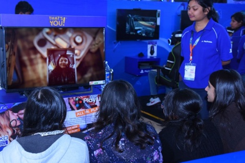 印度游戏展览会展会现场图片