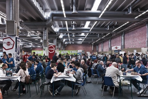 意大利桌游展览会展会现场图片