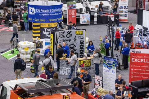 美国道路交通工程建设展览会展会现场图片