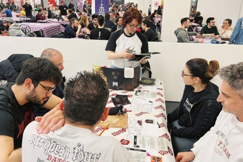 意大利桌游展览会展会现场图片