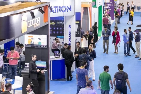 巴西圣保罗自动售货、零售自动化展览会展会现场图片