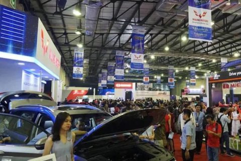 马来西亚新能源电动汽车及电池展览会展会现场图片