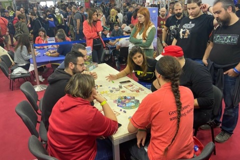 意大利桌游展览会展会现场图片