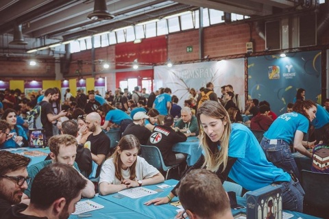 意大利桌游展览会展会现场图片