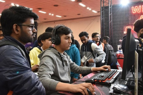 印度游戏展览会展会现场图片