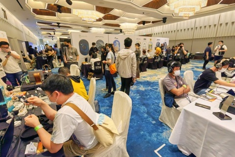 新加坡HiFi耳机展览会展会现场图片