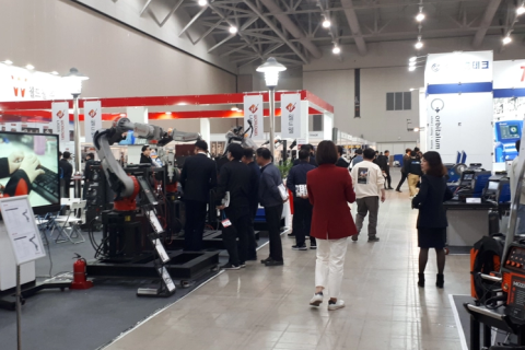 韩国仁川焊接切割及激光设备展览会展会现场图片
