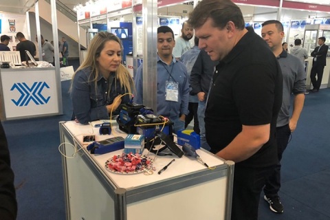 巴西圣保罗通讯通信电信展览会展会现场图片