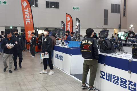 韩国仁川焊接切割及激光设备展览会展会现场图片