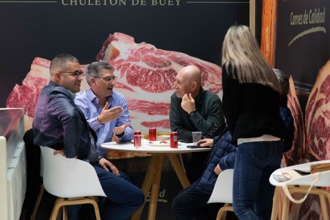 西班牙马德里肉类产品火腿展览会展会现场图片