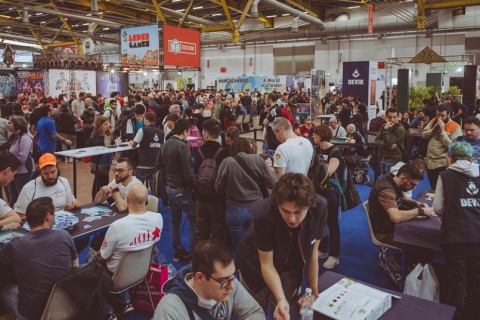 意大利桌游展览会展会现场图片