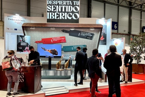 西班牙马德里肉类产品火腿展览会展会现场图片