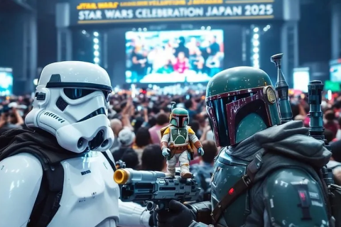 日本星球大战庆典展会现场图片