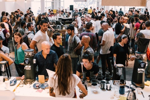 法国巴黎咖啡节展会现场图片