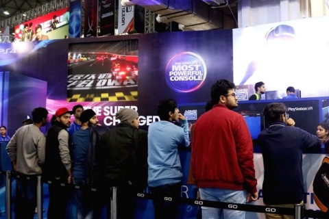 印度游戏展览会展会现场图片