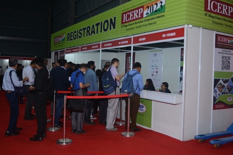 印度孟买复合材料展览会展会现场图片