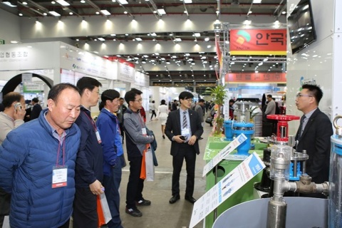 韩国水处理展览会展会现场图片