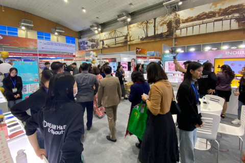 越南美容展览会展会现场图片