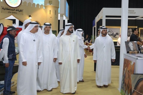 中东迪拜马术马具展览会展会现场图片