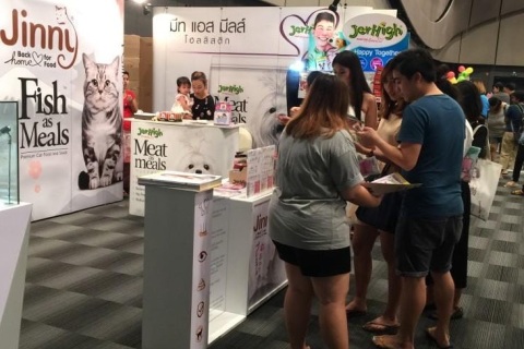 泰国曼谷猫展展会现场图片