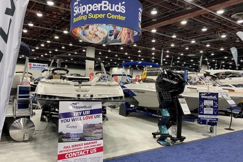 美国底特律游艇展览会展会现场图片