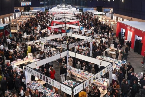 法国巴黎图书展览会展会现场图片