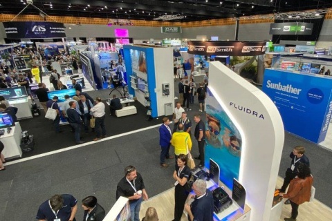 澳洲澳大利亚泳池桑拿及水疗SPA展览会展会现场图片