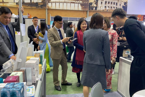 越南美容展览会展会现场图片