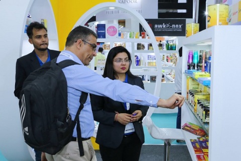 印度孟买文具及办公用品展览会展会现场图片