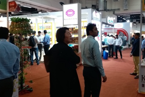 印度新德里贸易展览会展会现场图片