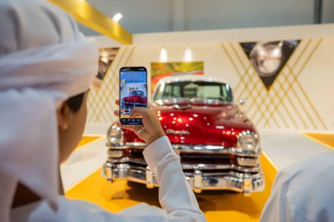 中东阿布扎比汽车、摩托车展览会展会现场图片