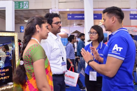 印度运输物流展览会展会现场图片