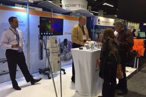 美国西部医疗器械设计制造展览会展会现场图片