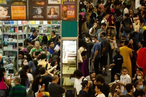 巴西圣保罗图书展览会展会现场图片