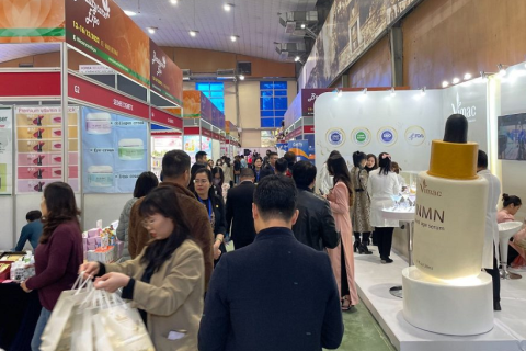 越南美容展览会展会现场图片