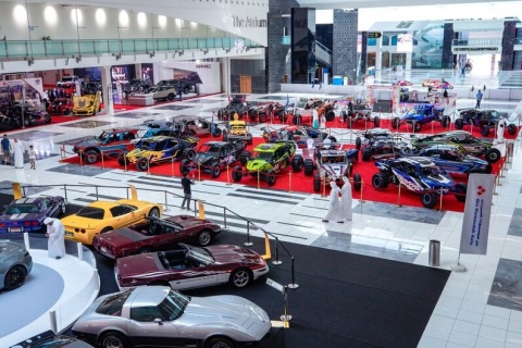 中东阿布扎比汽车、摩托车展览会展会现场图片