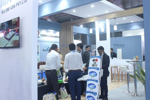 印度孟买复合材料展览会展会现场图片