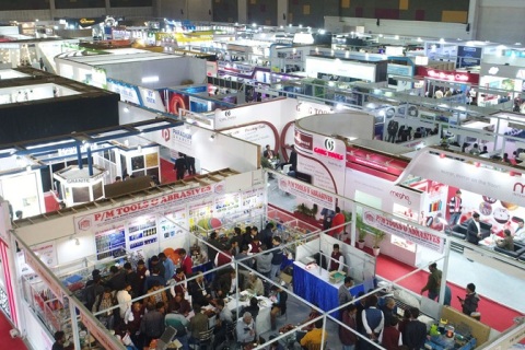 印度斋普尔石材展览会展会现场图片