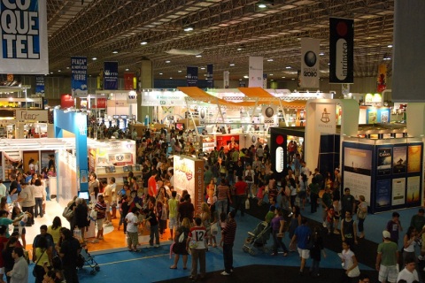 巴西圣保罗图书展览会展会现场图片