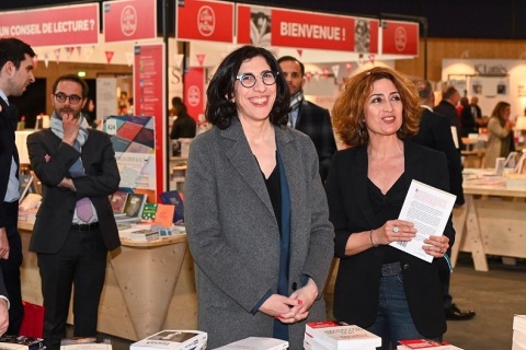 法国巴黎图书展览会展会现场图片