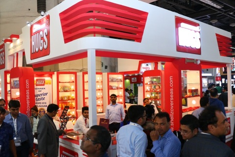 印度新德里贸易展览会展会现场图片