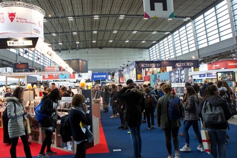 法国巴黎图书展览会展会现场图片