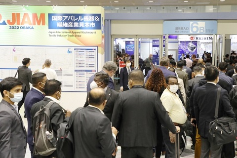 日本大阪缝制设备及纺织工业展览会展会现场图片