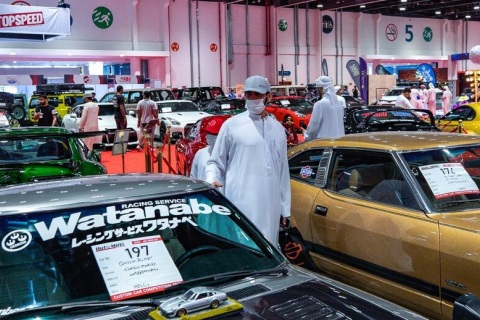 中东阿布扎比汽车、摩托车展览会展会现场图片