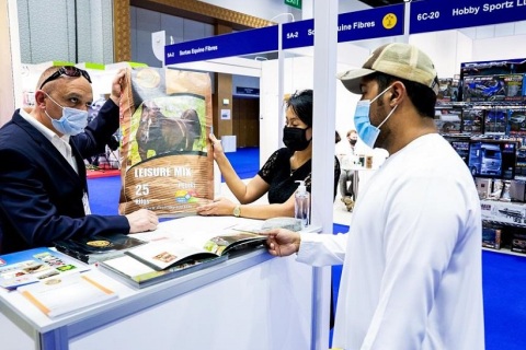 中东迪拜马术马具展览会展会现场图片