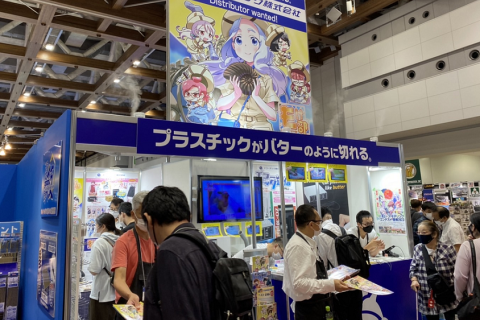 日本东京模型展览会展会现场图片