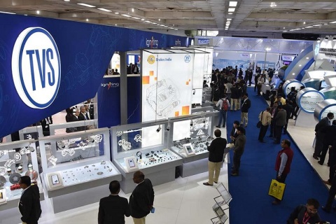 印度新德里轮胎展览会展会现场图片